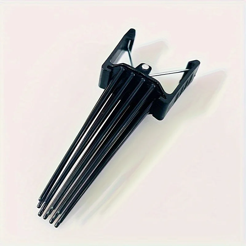 

A Black High-Crowned Fluffy Tool, Natural Root Volumizing Hair Clip, Bangs Styling Clip, Suitable for Hair Salons, Weddings