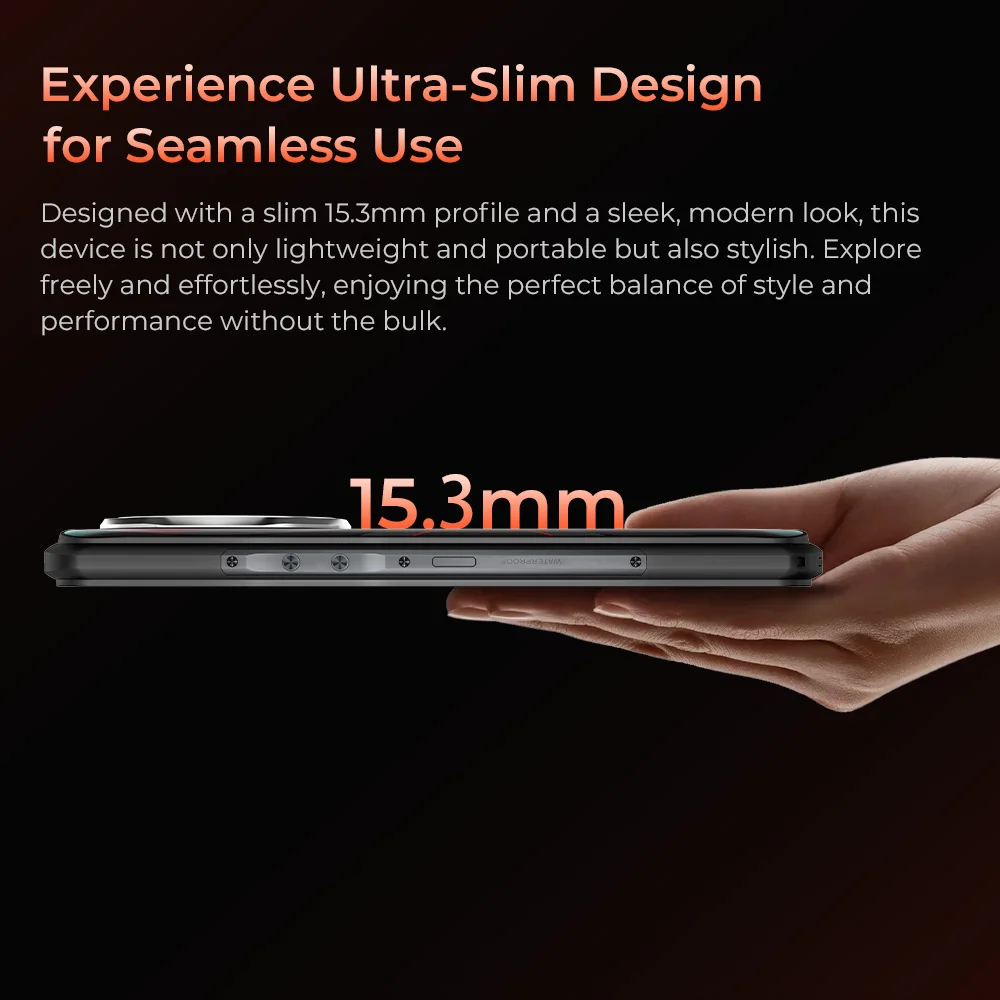 Oukitel WP55 Pro 5Gタフネススマホ 16GB+512GB 33W急速充電 Android15