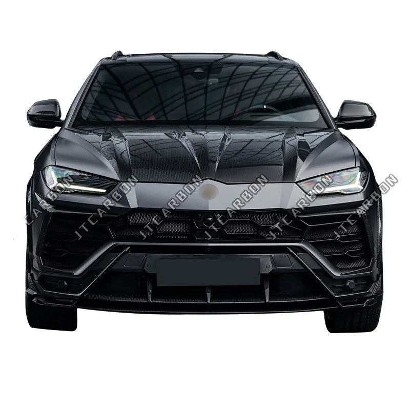 

Double Carbon Fiber Hood Engine Cover Bonnet For Lamborghini URUS Hood Cover Car Auto Modification Accessories