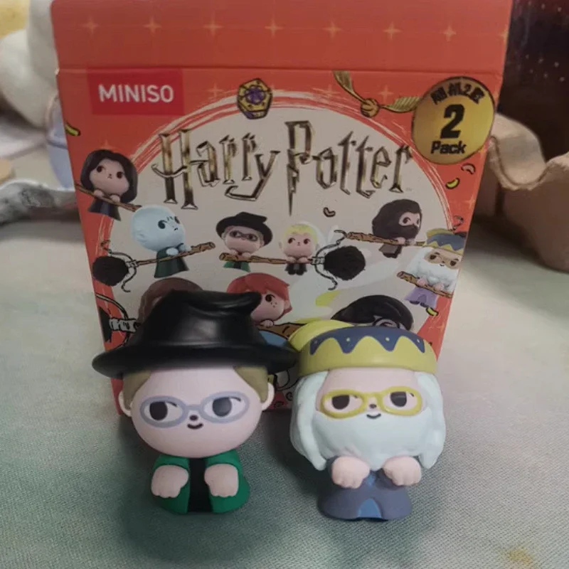 Harry Potter Serie Scatola cieca per bambole carine Grifondoro Hermione Ron Dumbledore Snape Modello Figura Ornamenti per cartoni animati Giocattolo regalo