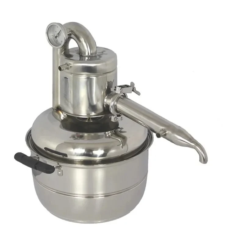 

Alcohol Distiller Moonshine High Quality Stainless Steel 10L Home Use Still Brewing Winemaking Make Wine Brewing Equipment
