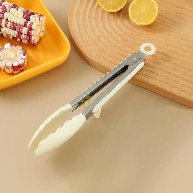 Non Scratch Silicone Tip Ergonomic Barbecue Tongs Cooking Tongs Kitchen Tongs For Homes Hotels Restaurants Parties Banquets