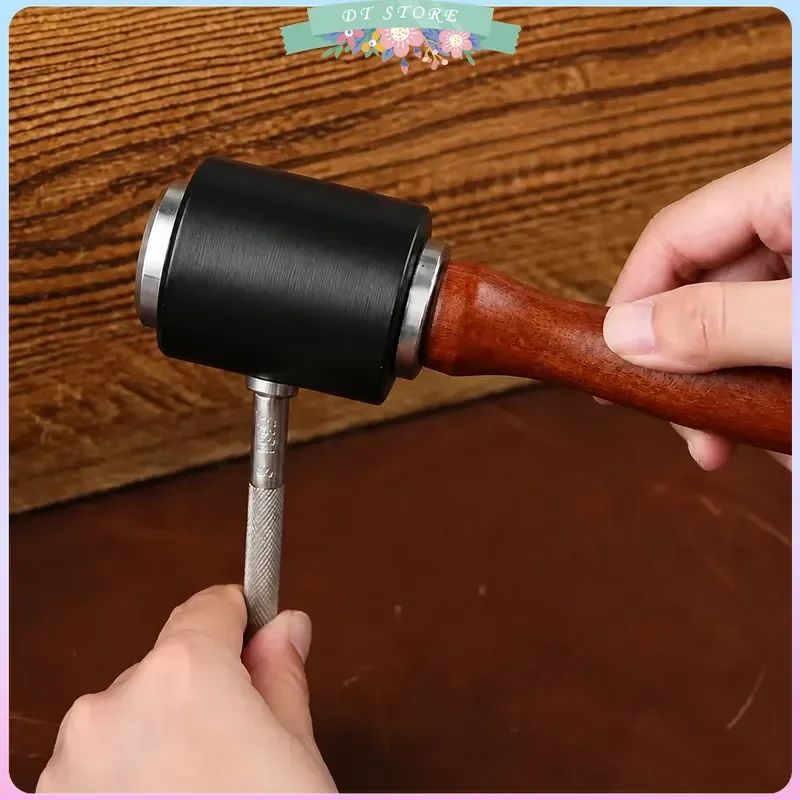Nylon Leather Hammer Handmade DIY Craft Tools Wallet Belt Shoe Sole Production Auxiliary Mallet Repair Kit