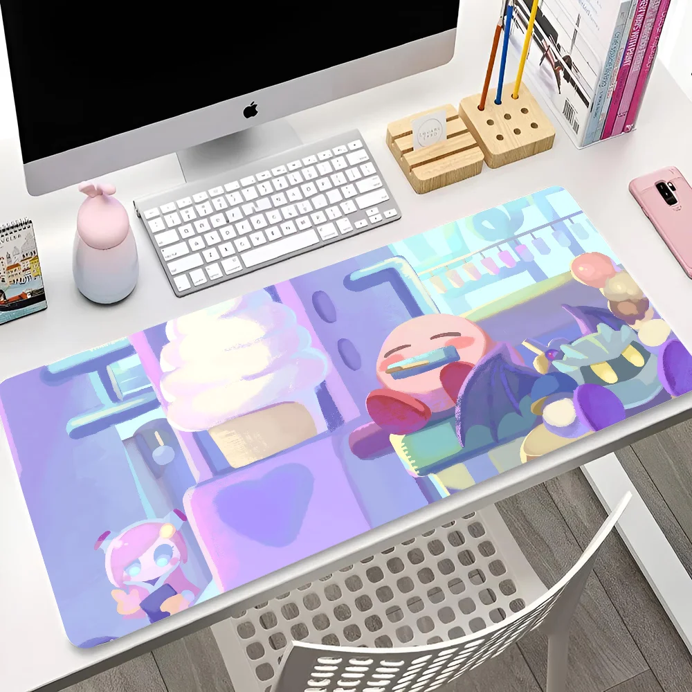 

1pc Very Hot Cute Mousepad Mouse Mat Desk Mat With Pad Star K-Kirby Gaming Accessories Prime Gaming XXL Keyboard Pad Padding Mat