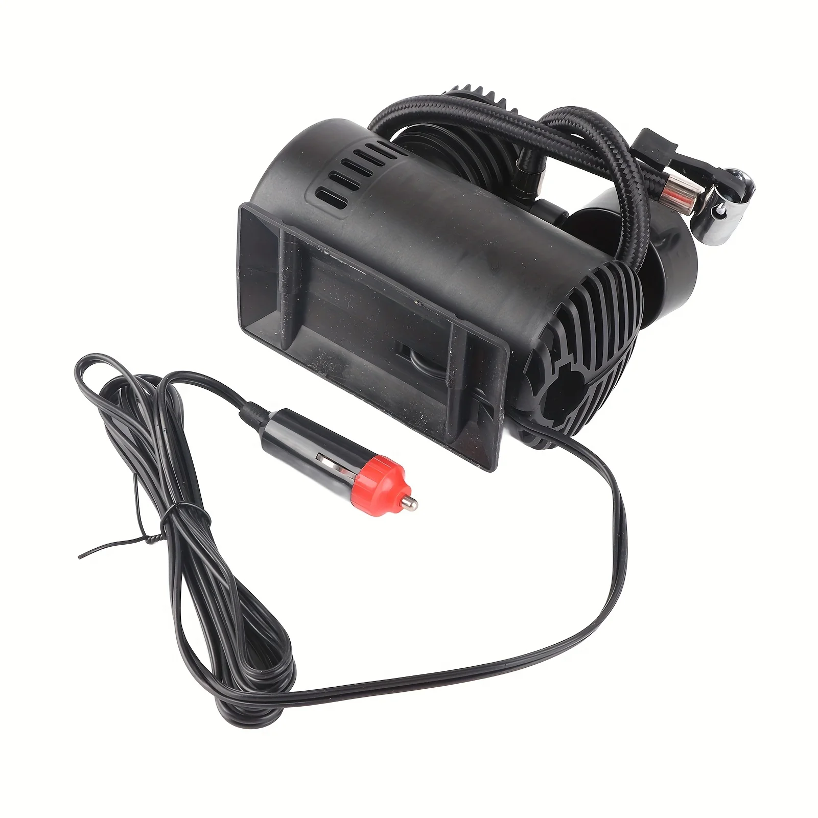 

Прочный мини-воздушный насос 12 В с циферблатным манометром — устойчивый к царапинам, портативный насос для накачивания шин для автомобилей, мотоциклов и лодок