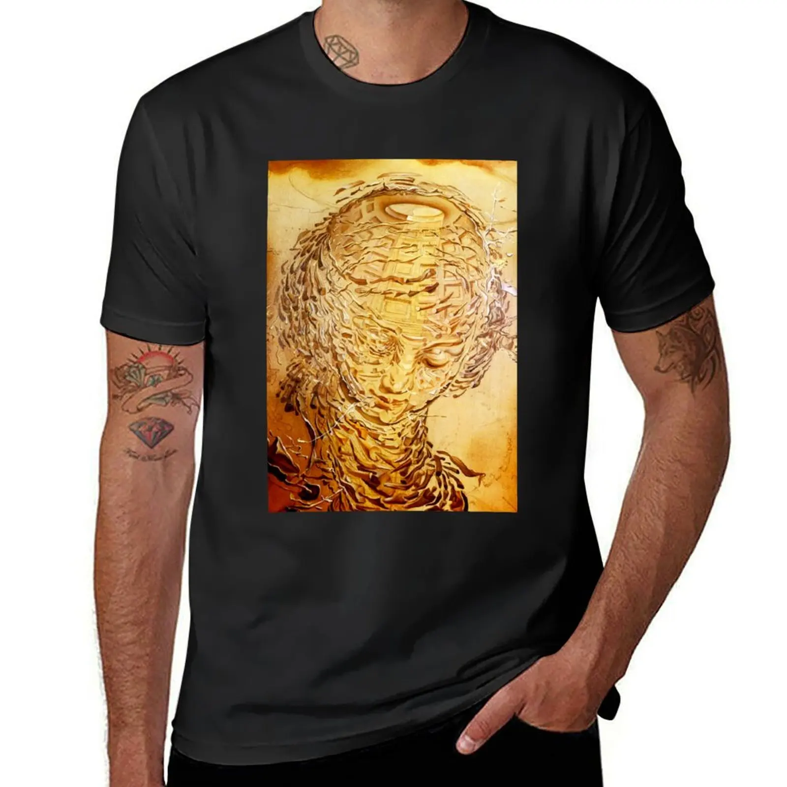 

Salvador Dali, 1904-1989, Spain, Salvador Dali Surrealism Art T-Shirt for a boy quick drying quick-drying mens graphic t-shirts