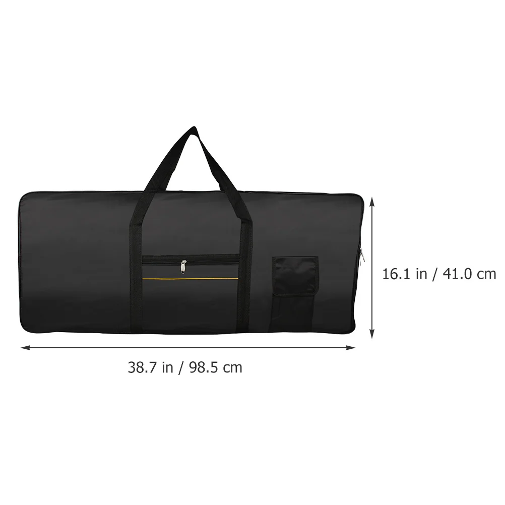 

Waterproof Keyboard Bag Portable Electronic Keyboard Cover 61 Keys Durable Oxford Cloth Storage Organizer Electronic Organ Bag