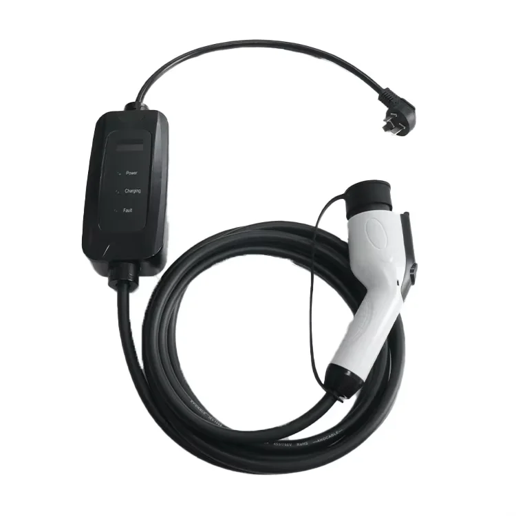 GB 16A 32A 3.5KW 7KW Mode2 Electric Vehicle Fast Charging Station Portable EV Charger