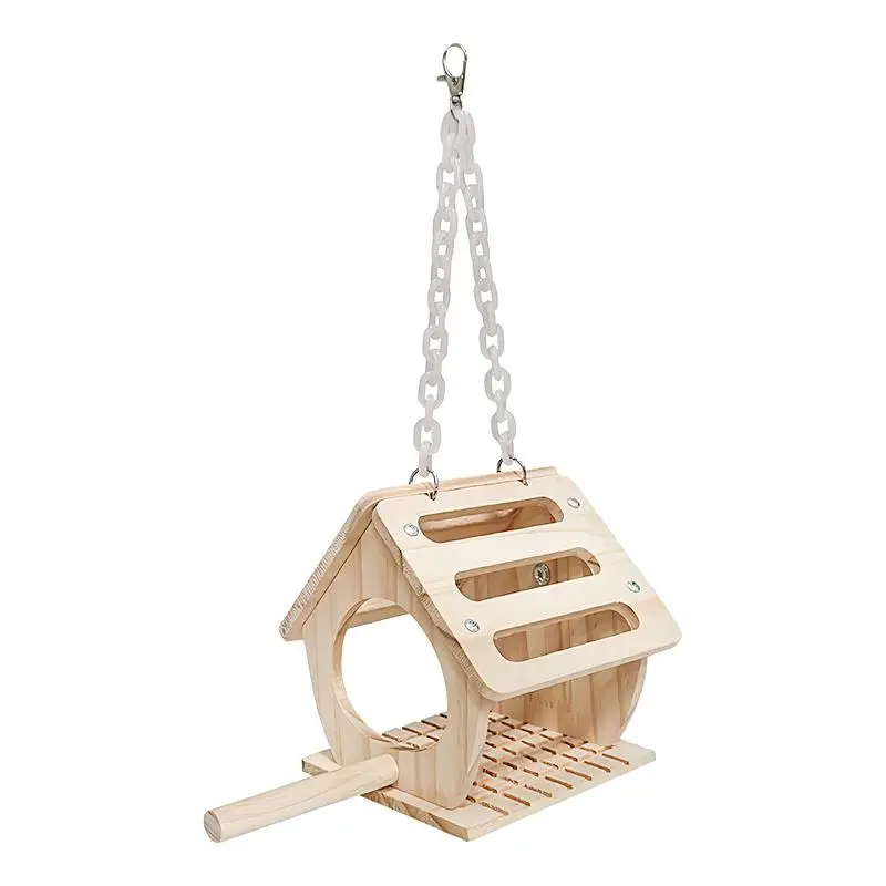 

Bird Hangings Nest Birdhouse Nest Outdoor Bird Box Wood Bird Nests Hangings Birdhouse Breeding Box Bird Cage For Balcony