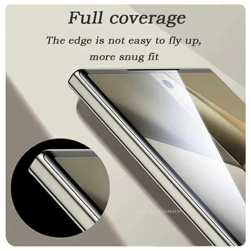 2Piece Flexible Silicone Hydrogel Film For Samsung Galaxy S25 S24 S23 S22 Ultra Screen Protector For Samsung S25 S24 S23 Plus