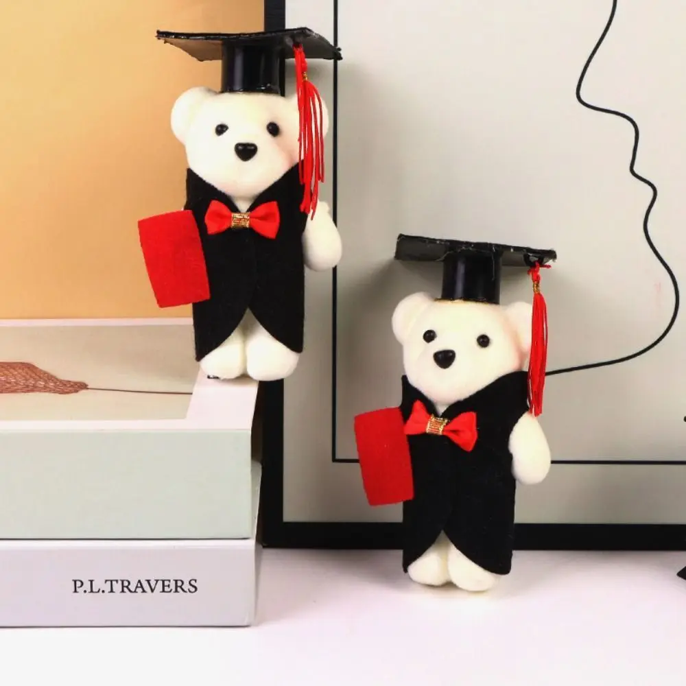 Graduation Season Graduation Bear Doll Celebrate Party Congratulation Bachelor Bear Plush Toy Graduation Ceremony Commemorative