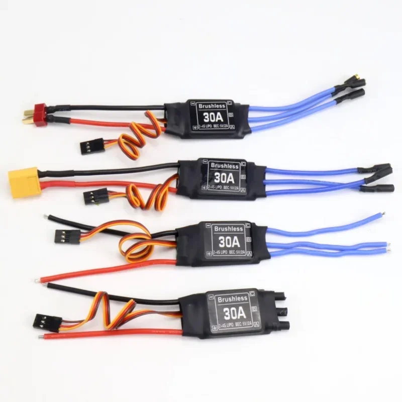 Brushless 40A ESC Speed Controller for RC FPV Quadcopter Airplanes Helicopter with 5V 3A UBEC F450 F550 S500 30A Motor XT60