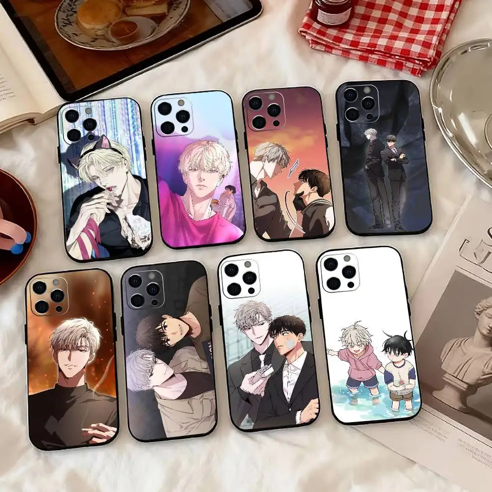 

Comics P-Passion-N Phone Case For iPhone 17,16,15,14,13,12,11 Plus,Pro Max,XS,Soft Silicone Black Cover