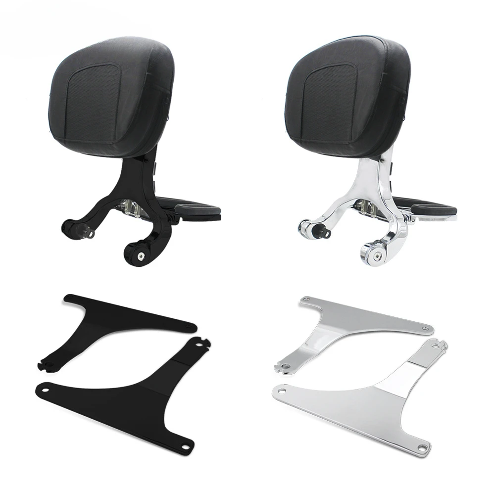 Custom Driver Passenger Motorcycle Sissy Bar Back Rest for Harley Touring 2009-2013