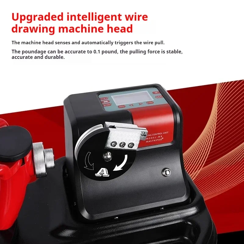 Badminton Racket Cable Pulling Artifact Professional Computer Fully Automatic Threading Machine Badminton Cable Pulling Machine