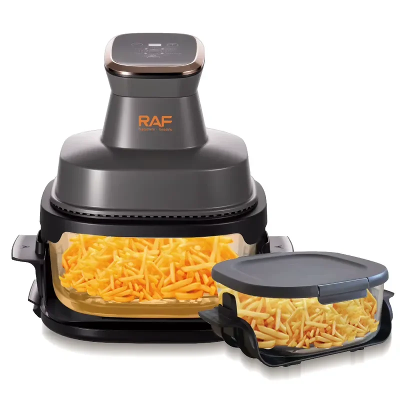 For R.5397 Smart Touch Screen Custom Oil Electric Deep Fryer Hot Air Fryer Oven