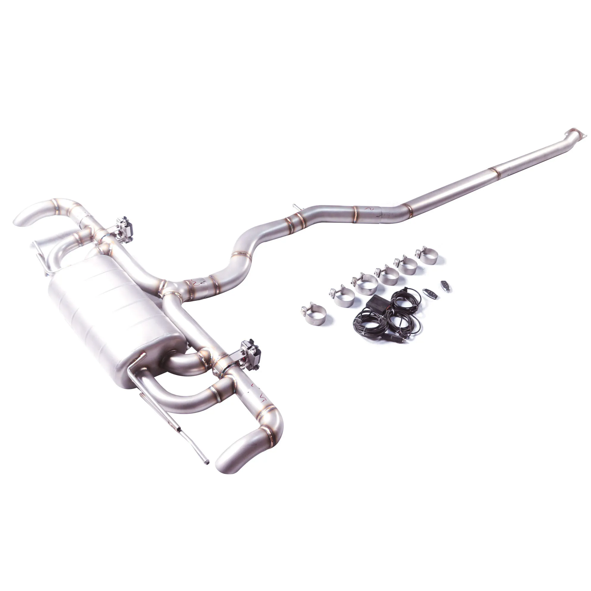 Exhaust GFC/Exhaust Muffler:For 2023 Volvo XC60 T8, 2.0T ,Catback,SS304，Performance Turning Valve Exhaust System,SS304