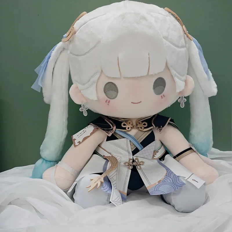 40cm wuthering wave jinhsi pelúcia plushies boneca roupas travesseiro macio anime bonito figura jogo brinquedo crianças ornamentos presente
