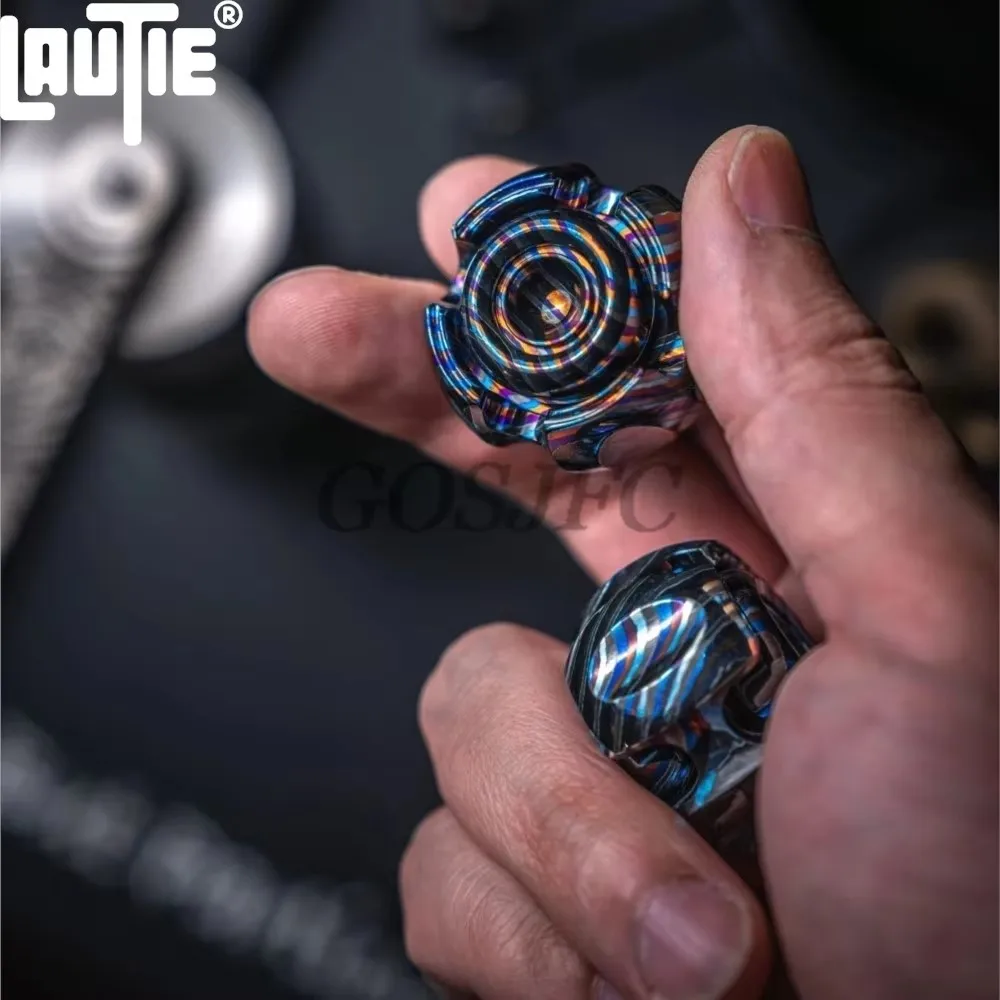 لعبة LAUTIE EDC Noiz C Nano In Zircuti Super Limited Edition 90 قطعة لعبة مذهلة ببصمة الإصبع