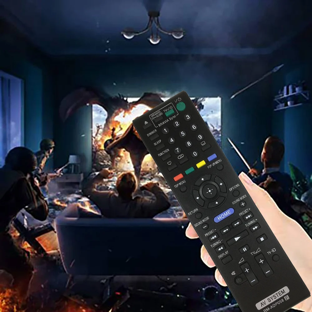 Mando a distancia RM-ADP058 para cine en casa Sony, Blu-Ray, BDV-E280, BDV-E380