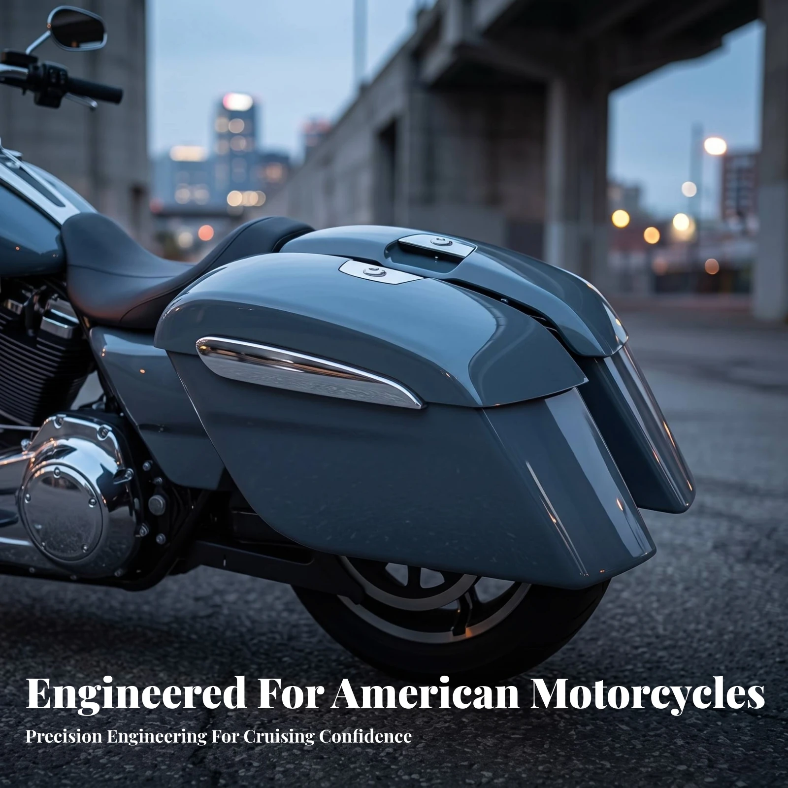 Side Box Covers Crack Resistant Saddlebag Lid Trim Saddlebag Lid Accent Long-Lasting