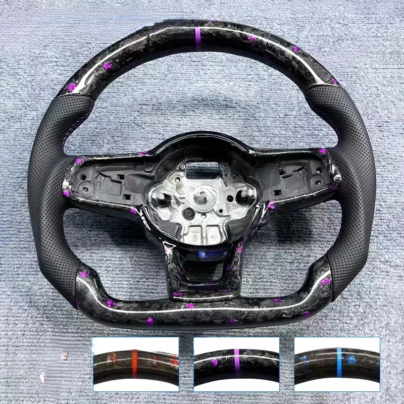 

Для Volkswagen Golf 7 MK7 MK7.5: Улучшенный руль из кованого карбона с индивидуальной окраской