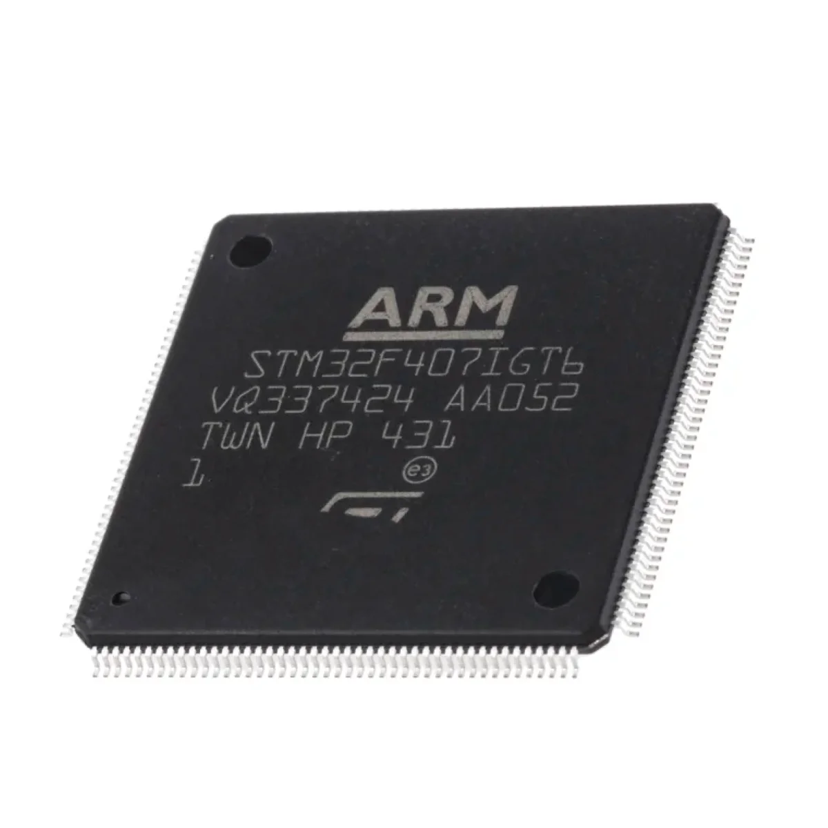 1PCS STM32F407IGT6 LQFP-176(24x24) LQFP176 NEW Original Microcontroller (MCU/MPU/SOC) 140 192KB ARM-M4 1MB 32 Bit 168MHz IC