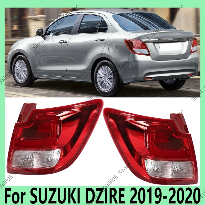 

Tail Light For SUZUKI DZIRE 2019-2020 Car Exterior Rear Bumper Headlight Daytime Running Light Brake Warning Light