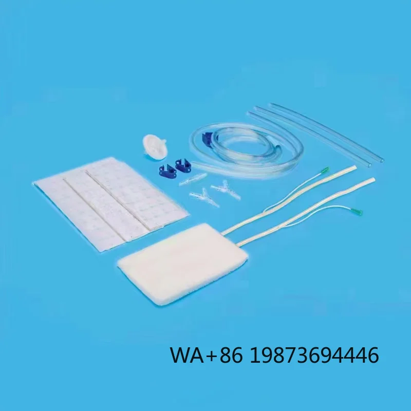 

VSD negative pressure wound therapy kit, complete dressing set for clinical wound treatment