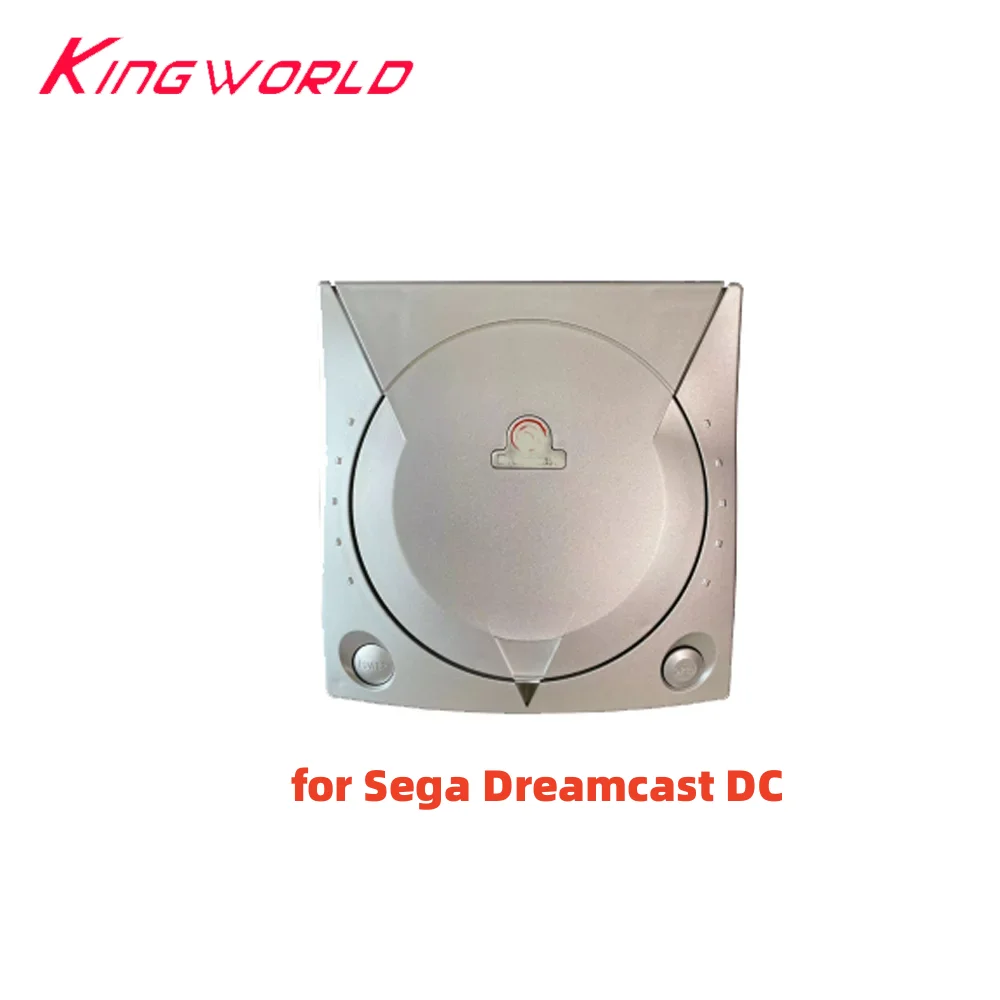 

Plastic cover for Sega Dreamcast DC game console house shell repair with sticker Game repair accessories Silver color