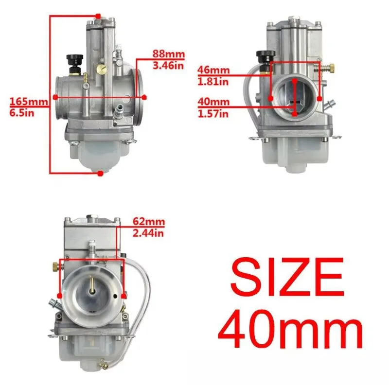 Yama ha Lectron YZ250 KTM250 CR250 RM250  RD350 YZ250 KX250 CRF250 TRX250 32MM 34MM 36MM 38MM 40MM TMX PWK Carburetor - Image 4