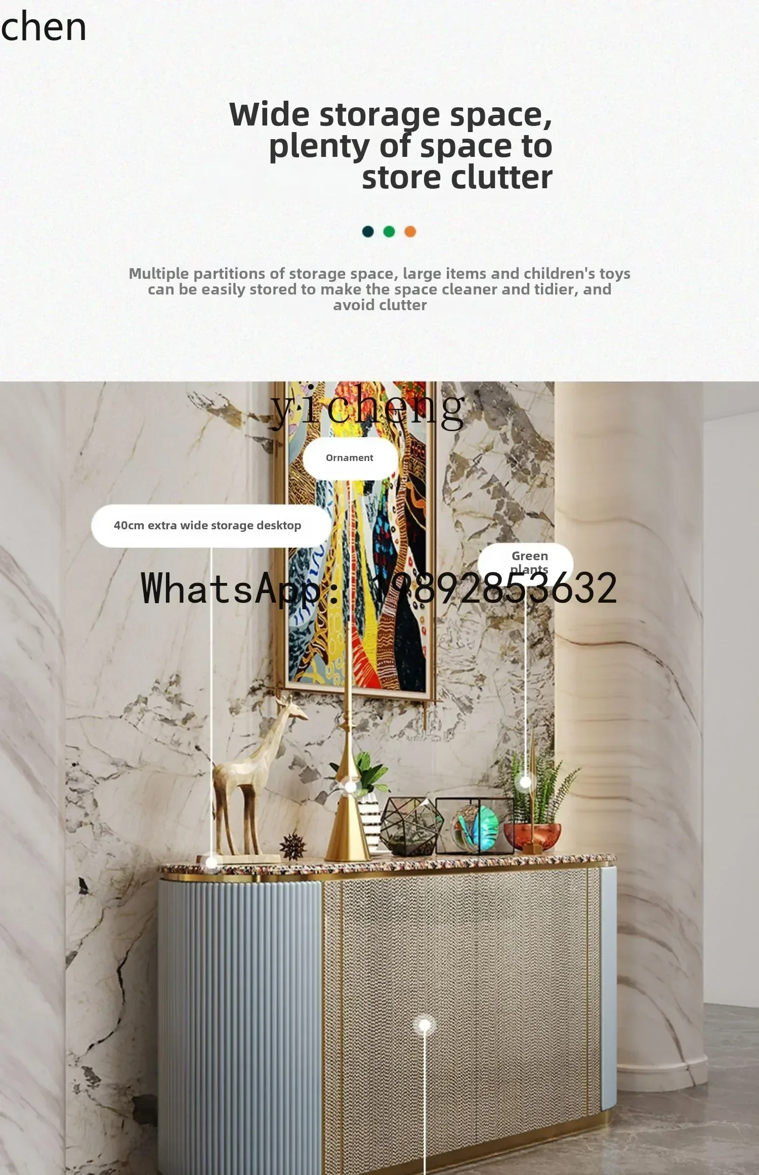 TQH-c13   dining side cabinet, new product in living room, tea side cabinet against the wall, simple and advanced storage