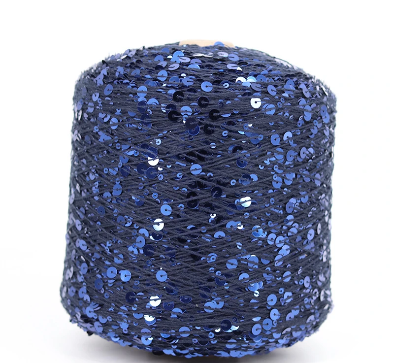 50 g/Knäuel, 49 Farben, goldenes Silber-Paillettengarn, glitzernde Glitzerfäden, Stricken, Lurex, Häkeln, Pullover, Basteln, DIY-Tasche – Detail 6