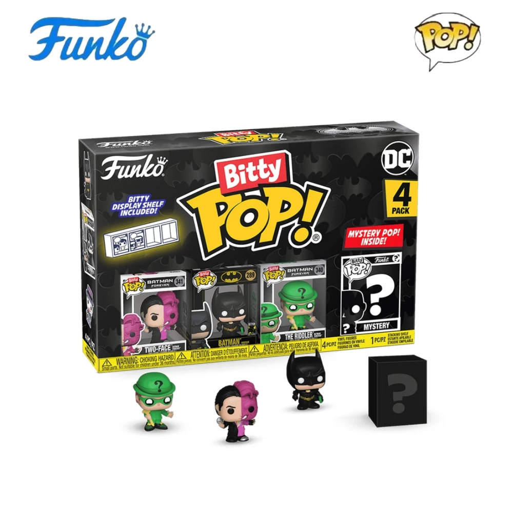 Dc Comics Mini Figures Batman 85Th Anniversary 4Pack Series Funko Pop Mini Figure Blind Box Collectible Limited Edition Toy Gift - Image 6
