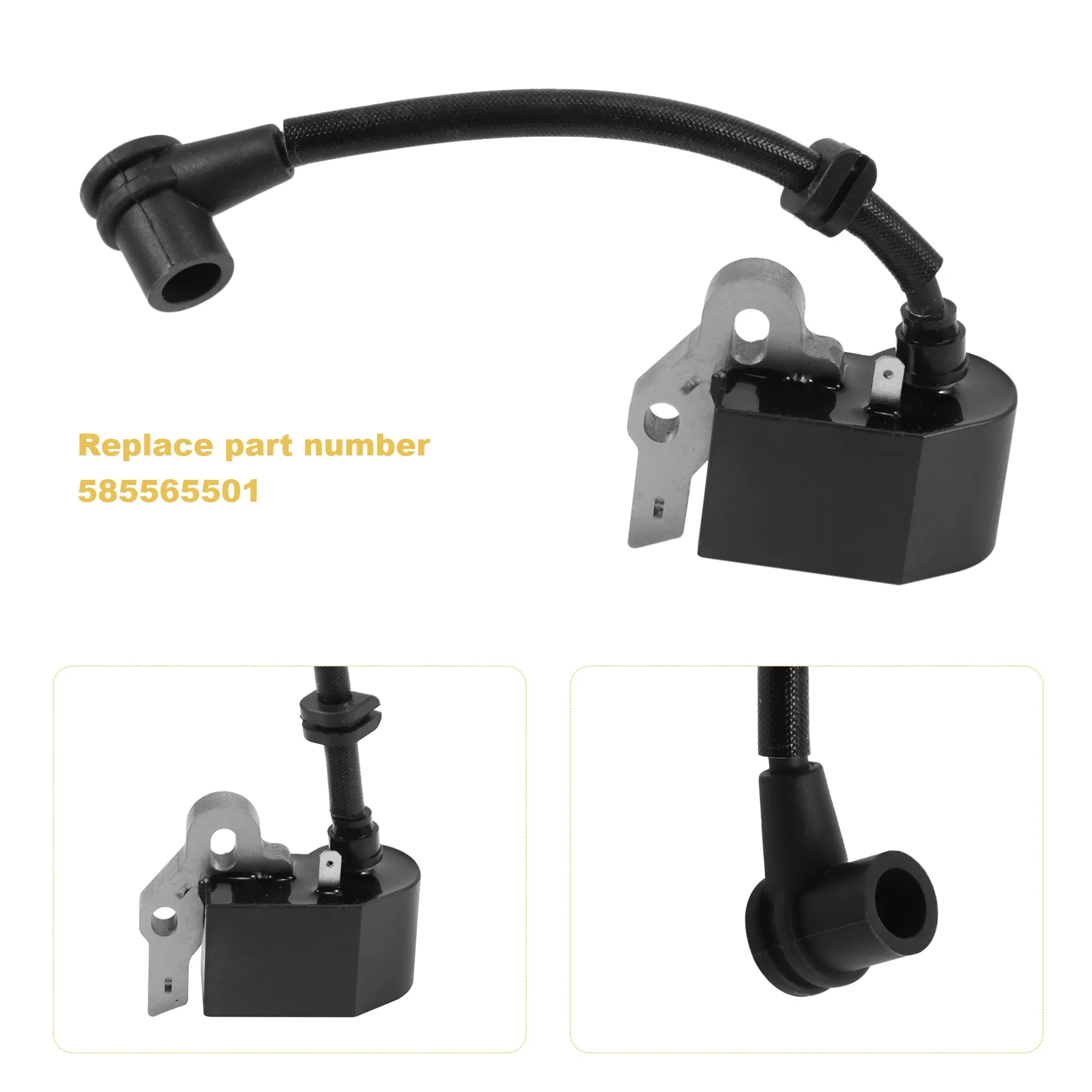 Bobina de encendido para desbrozadoras T26CS, B26, B26PS y más, 585565501,T26