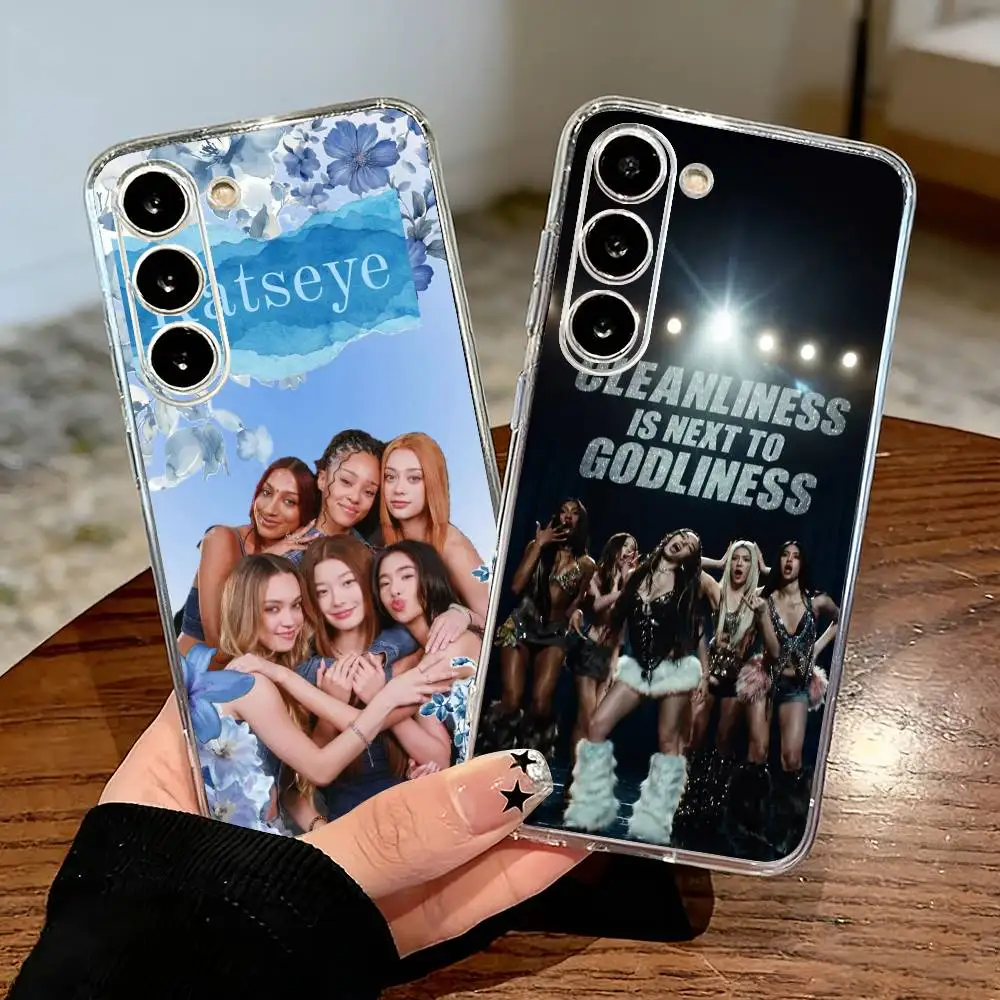KATSEYE Sophia-S Manon  Phone Case For Samsung S25,S24,S21,S22,S23,S30,Ultra,S20,Plus,Fe,Lite Transparent Cover