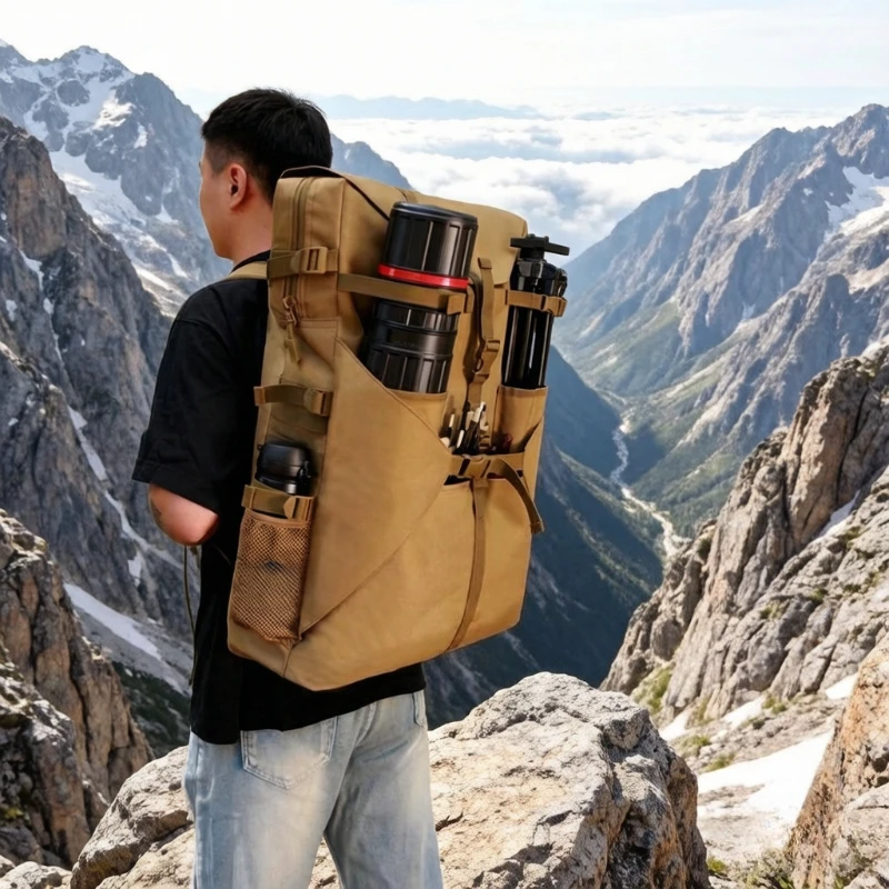Double Shoulder Drawing Board Bag, Student Portfolio Carrier, Sketching Painting Supply Storage, Waterproof Durable for Travel