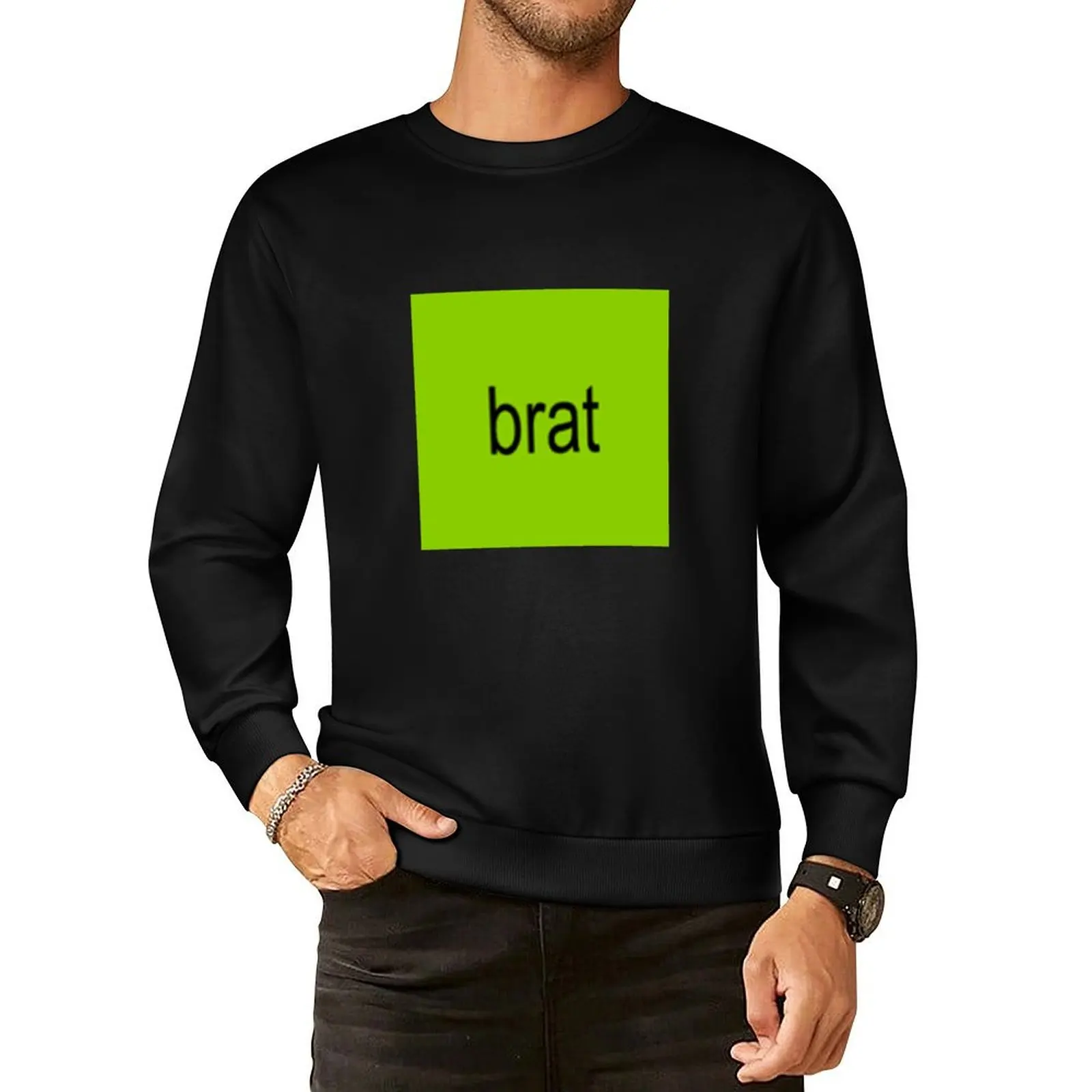 

brat - charli xcx Pullover Hoodie winter clothes japanese style autumn sweatshirt