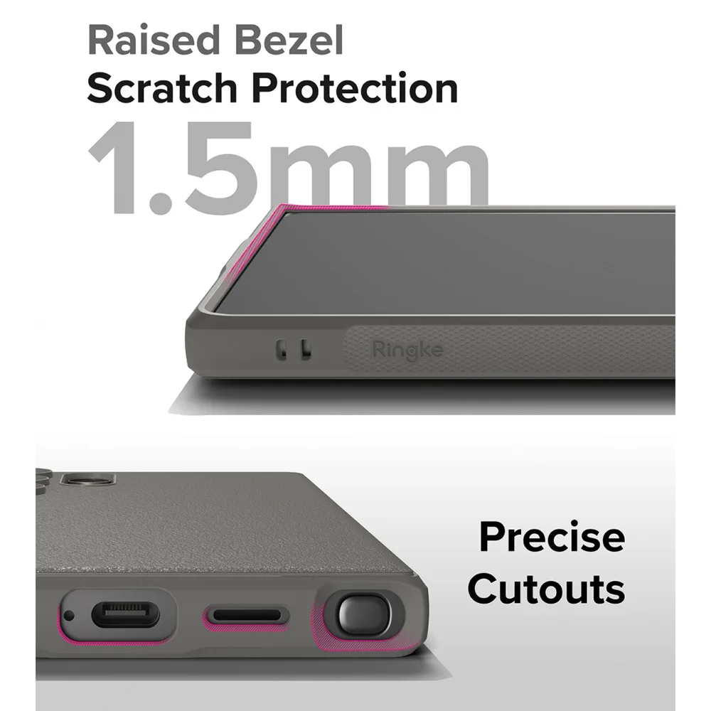 Ringke Onyx Compatible with Samsung Galaxy S24 Ultra Case (2024)