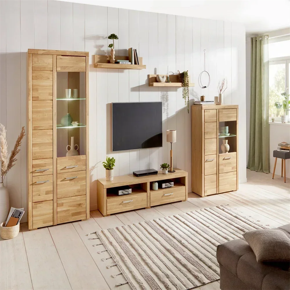 Furniture MDF Modern TV Stand Cinet Set for Living Room