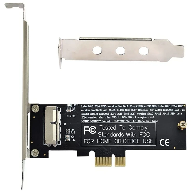 PCI Express Conversion Card PCI-E 1X To 12+16 Pin For 2013-2017 Mac Pro Air SSD Conversion Card