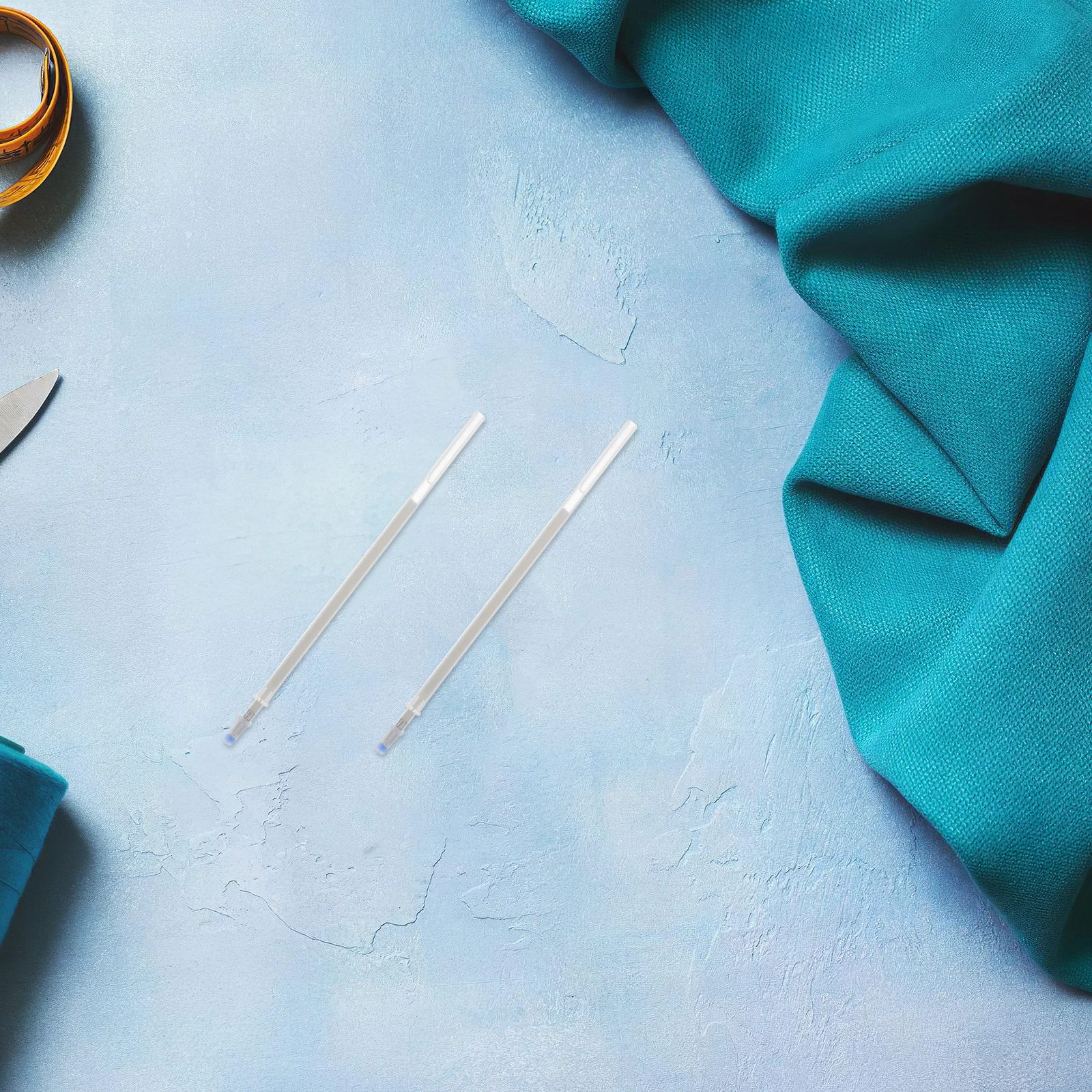 100pcs Heat Erasable Pen Refills High Temperature Disappearing Ink For Fabric Marking Sewing Quilting Embroidery Garment Pattern