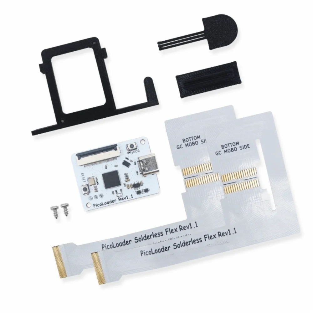 Rev1.1 Version Optical Drive Emulator Open Source Ultra-Fast Boot PicoLoader Flex Cable SDGecko Support for GameCube NGC Console