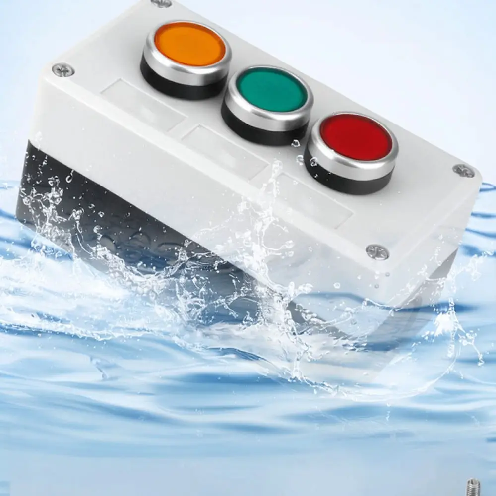 Durable Push Button Control Enclosure Industrial Switch Box For Electrical Equipment Maintenance Automation System