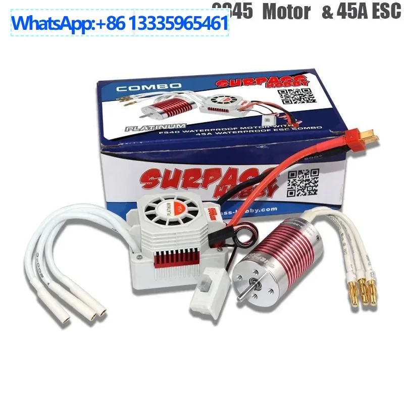 

Surpass-hobby platinum series 2845 motor + 45A waterproof ESC multi-specification brushless power set