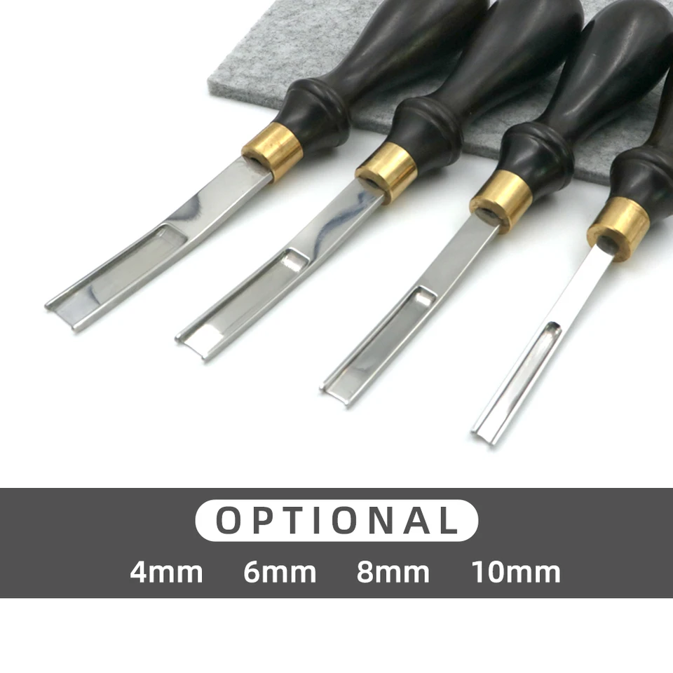 Leather Edge Skiving Beveler Tool Set,Wide Mouth Leathercraft Edge Skiving Be