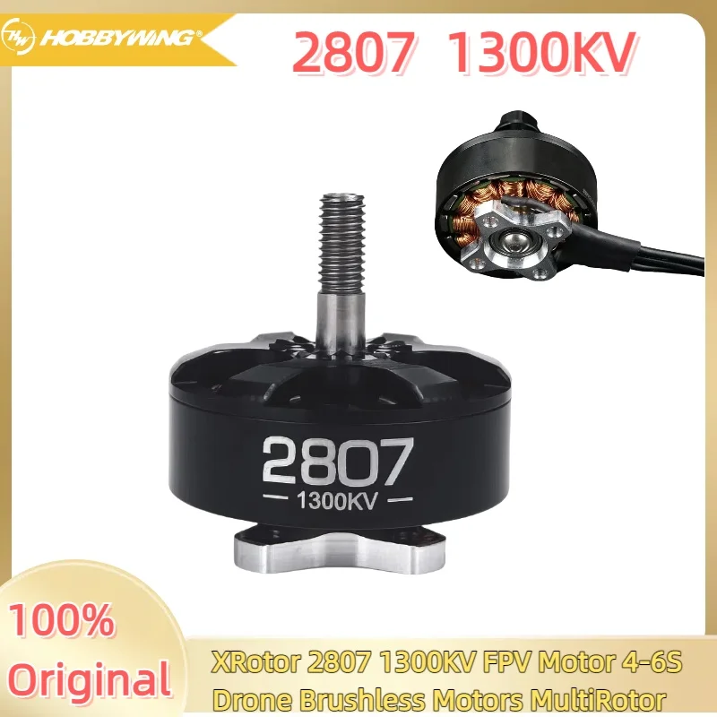 

Hobbywing XRotor 2807 1300KV FPV Motor 4-6S Drone Brushless Motors MultiRotor RC Quadcopter Mini Moteur FPV Drone Accessories