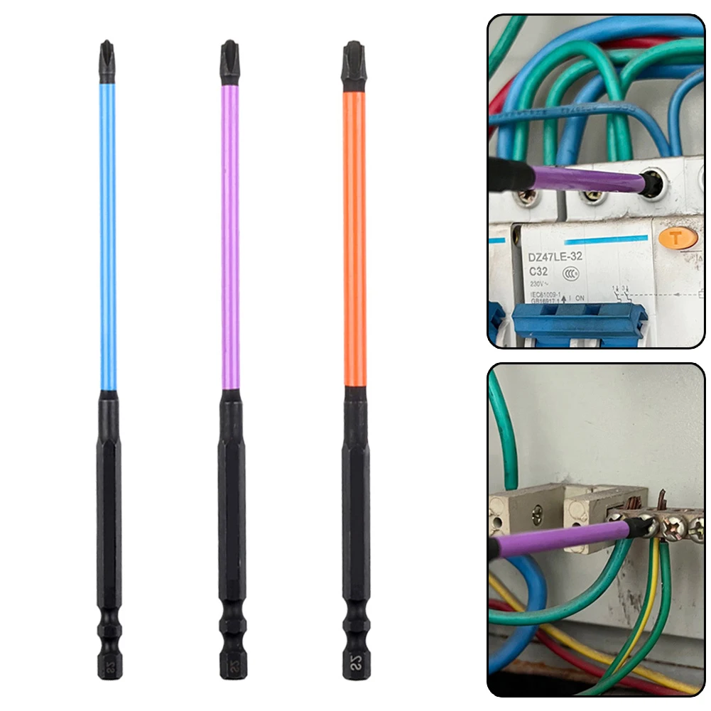 Special Magnetism Cross Screwdriver Bit FPH1 FPH2 FPH3 Nutdrivers 65-150mm For Socket Switch Power Tools
