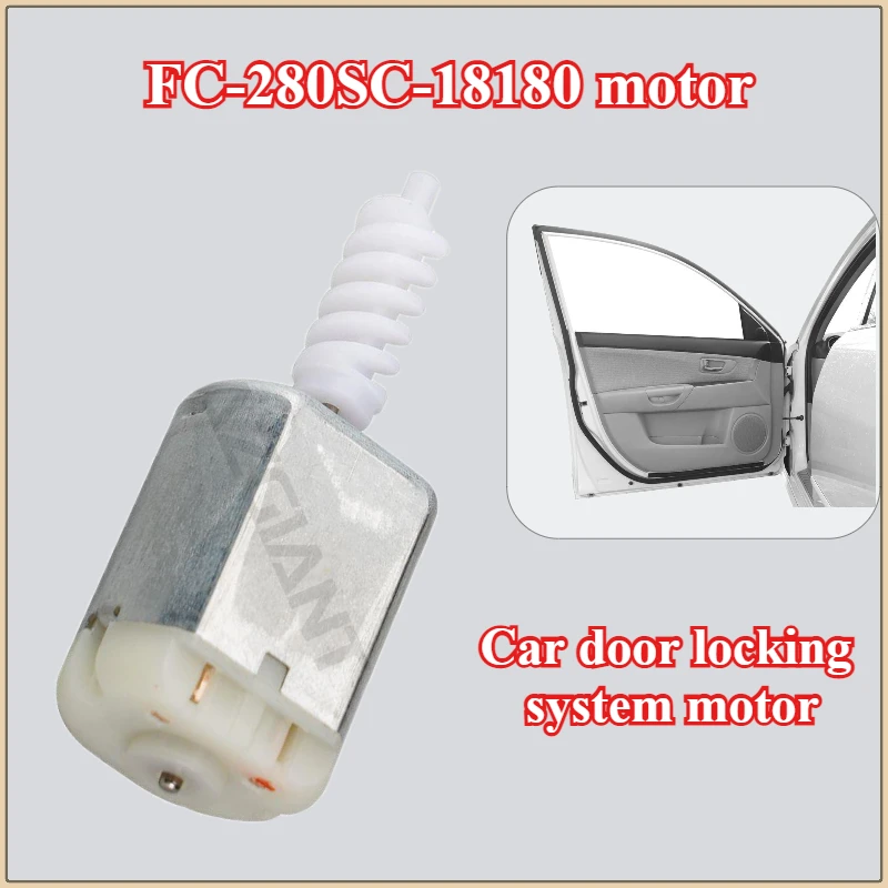 AZGIANT FC-280SC-18180 for BYD F5/G5 car door locking system motor High purity copper carbon brush voiture accessories maintain