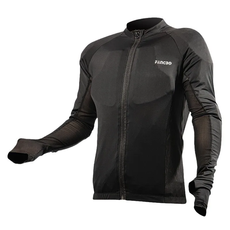 Motorcycle men women cycling clothes armor clothes Rally locomotive anti-drop comfortable summer breathable mesh protection - view 4